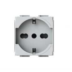 Presa P40 (schuko+bipasso) 16A